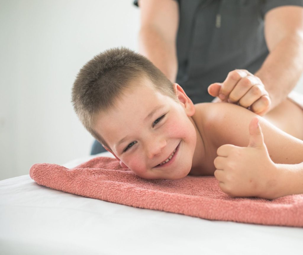 Boy RMT Therapy Shelly Schroeder RMT